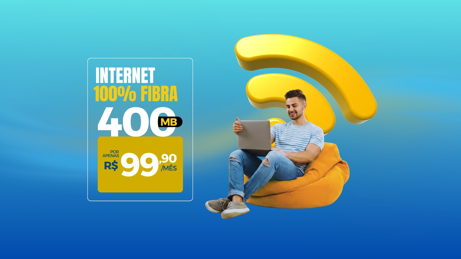 Banner Telebrasília - Minimalista